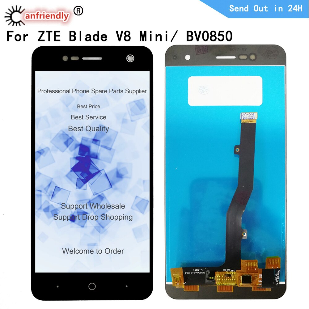 ZTE Blade V8 mini LCD ÷ + ġ г ũ ..